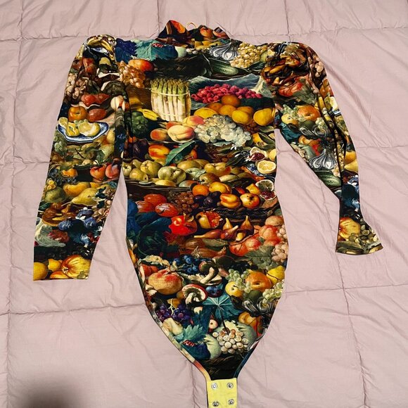 Samantha Pleet Harvest Turtle Bodysuit Size Small - Picture 5 of 7